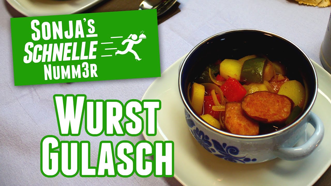 Paprika-Wurst-Gulasch - Rezept (Sonja's Schnelle Nummer #15)