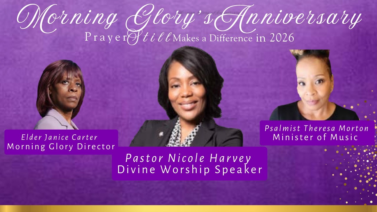 Divine Worship Hour // Morning Glory's 15th Anniversary // Pastor Nicole Harvery