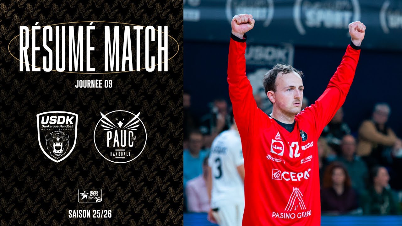 RÉSUMÉ DUNKERQUE vs PAUC (J09)