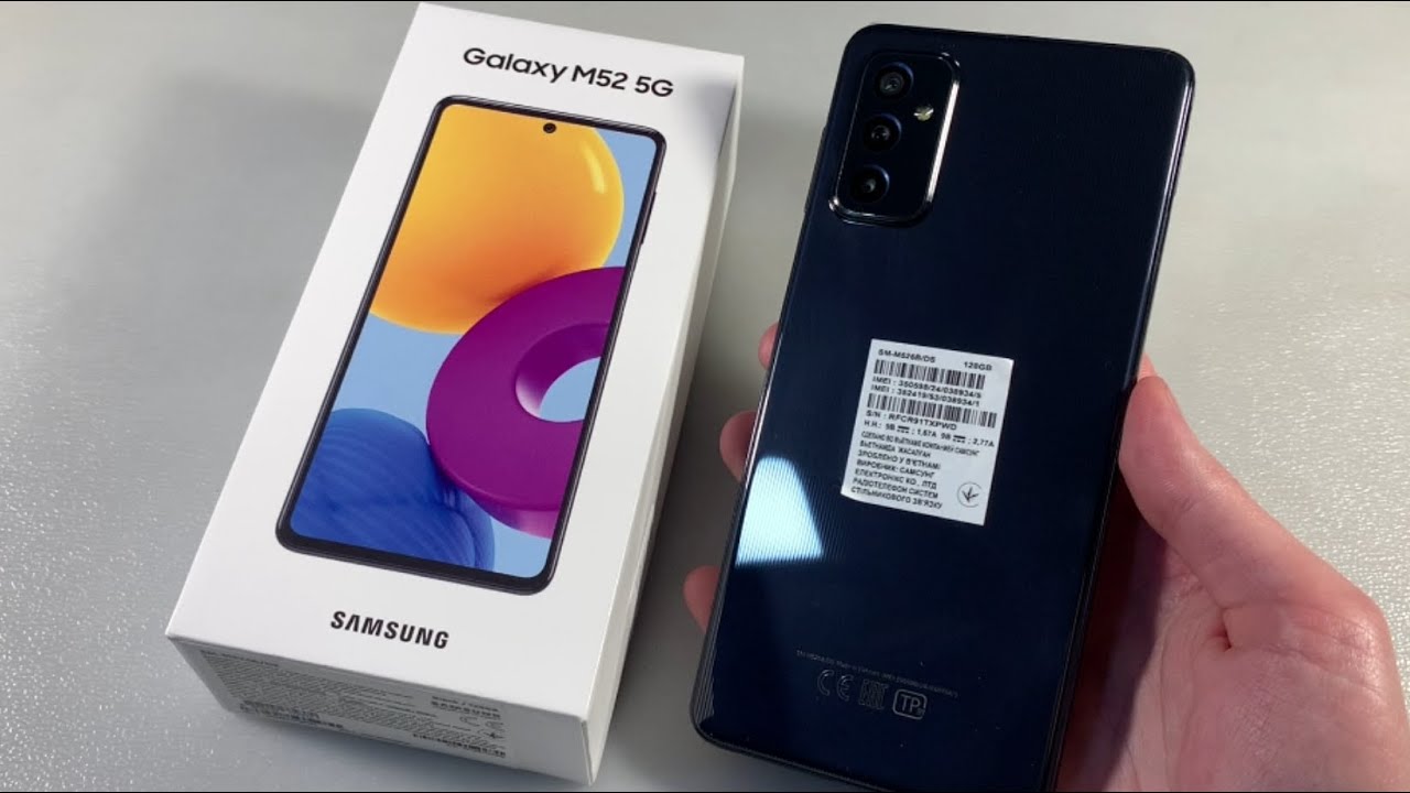 Обзор Samsung Galaxy M52 6/128GB (M526B)