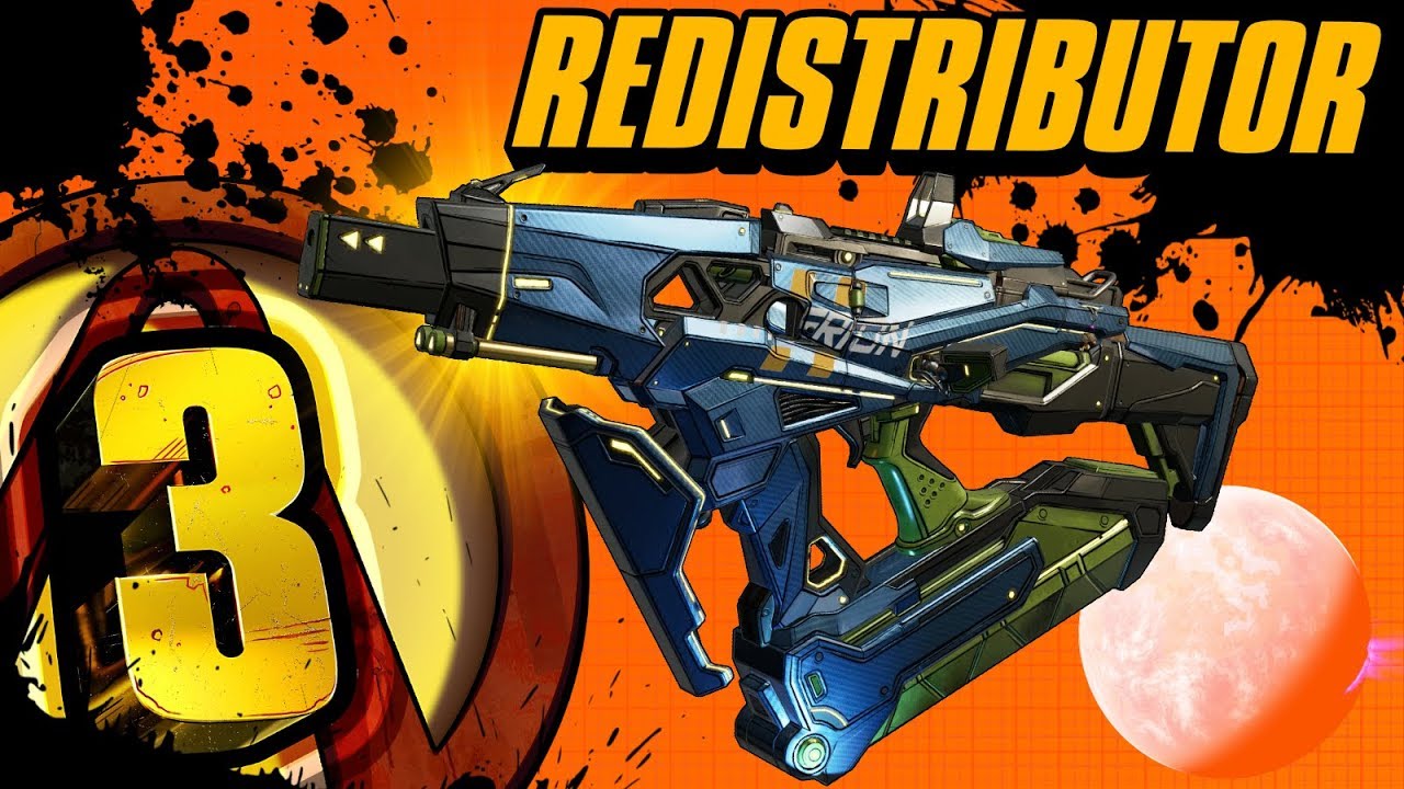 Borderlands 3 | Guía de armas legendarias | Subfusiles | Redistributor
