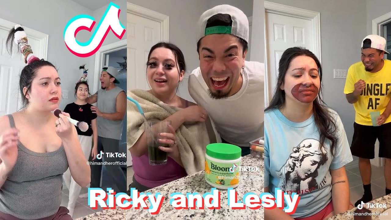 * 1 HOUR * Ricky and Lesly Funny TikTok Videos 2023 | NEW @rickyandlesly  TikToks