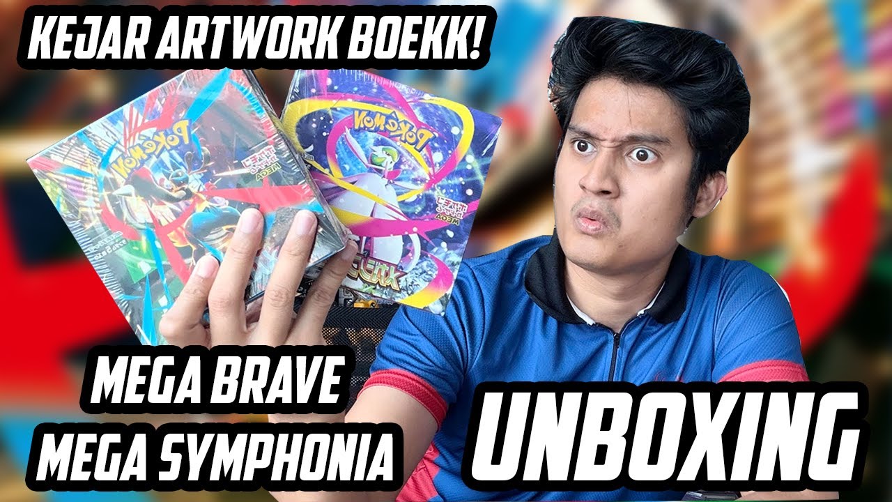 MEGA BRAVE MEGA SYMPHONIA BOOSTER BOX JAPAN UNBOXING! KITA TAK BOLEH MENGALAH!