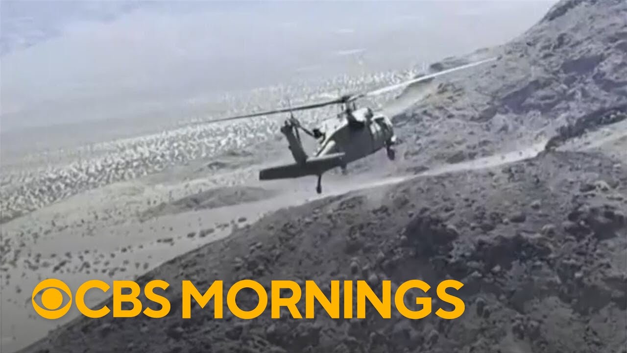 Key details on shot down fighter jet rescue mission in Iran