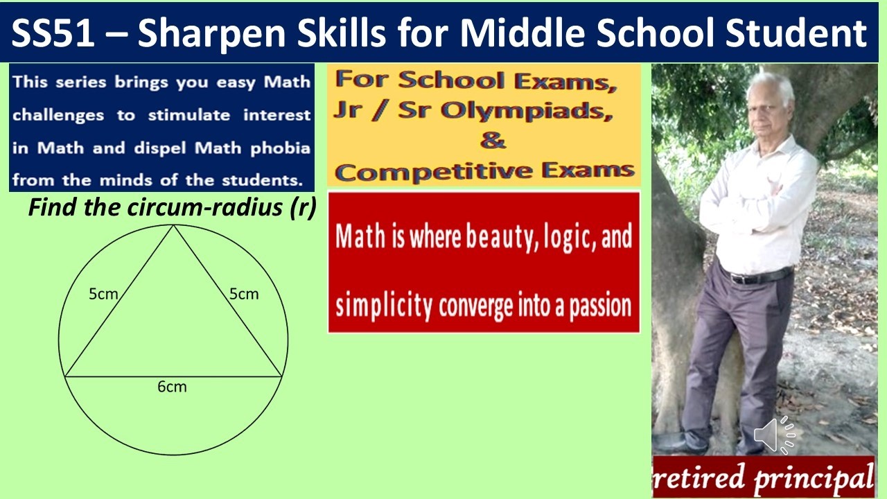SS51-Sharpen Skills for Middle School Students