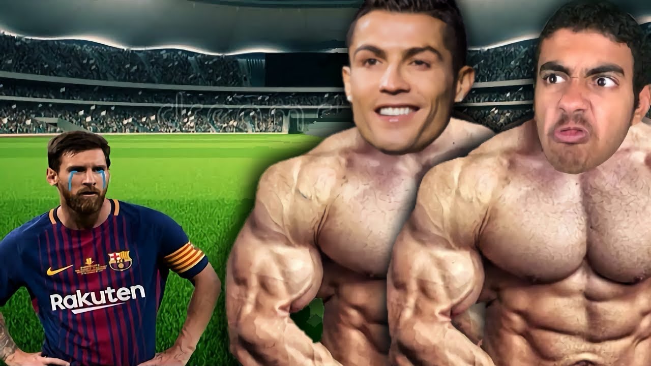 انا وكرستيانو دعسنا ميسي