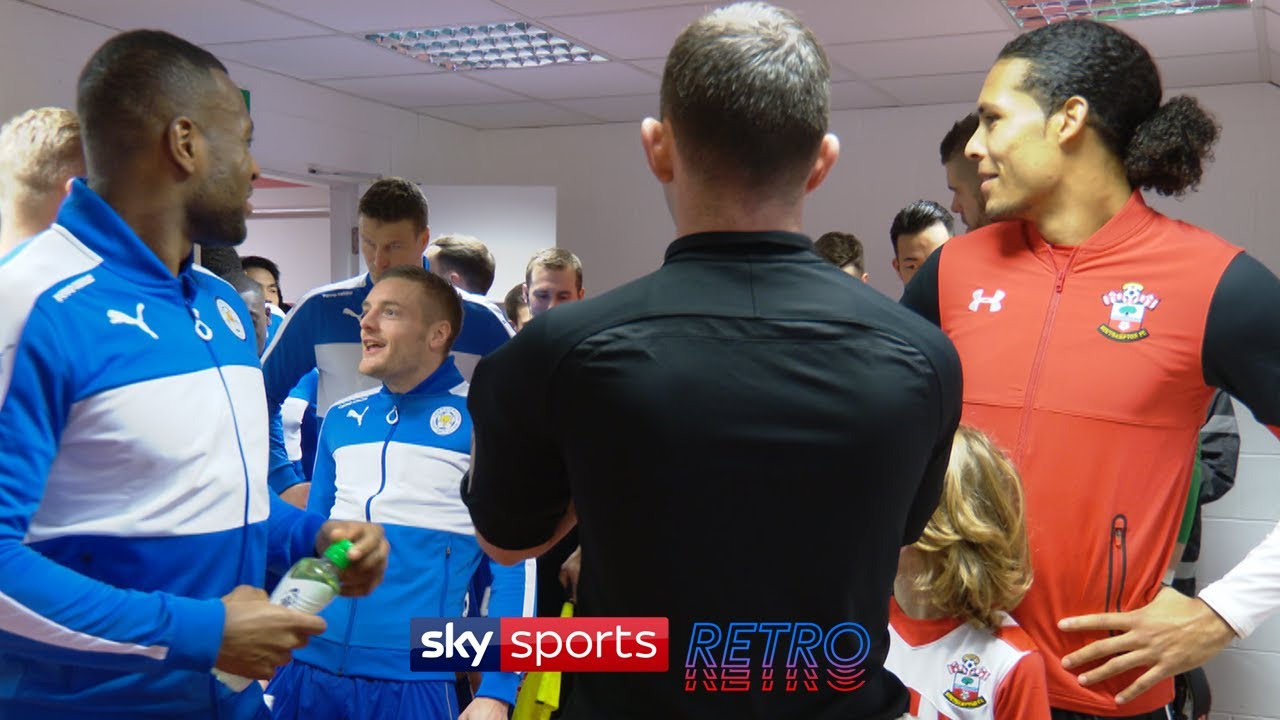 “Ooh, Danish friends!” - Jamie Vardy makes fun of Kasper Schmeichel & Pierre-Emile Hojbjerg