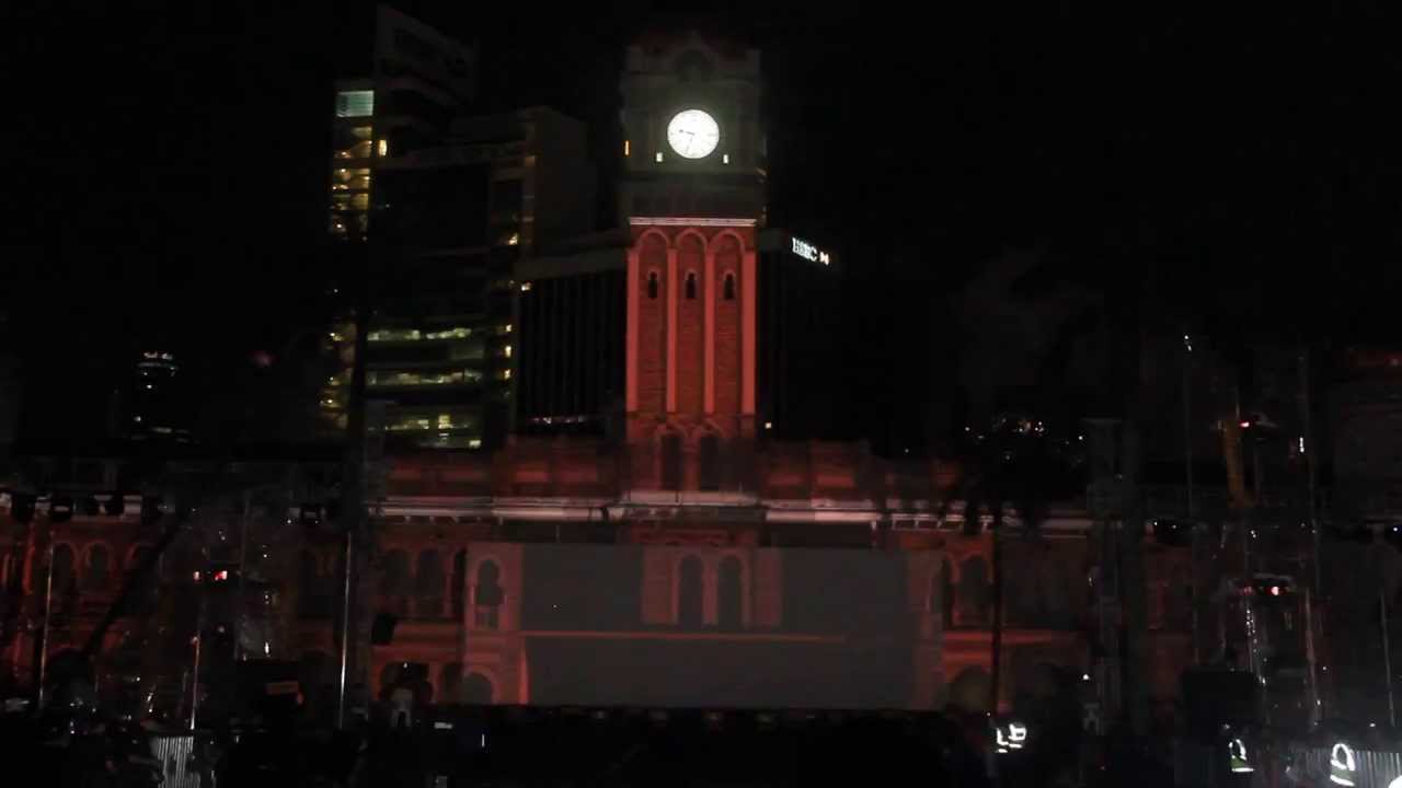 VISIT MALAYSIA YEAR 2014 - GRAND LAUNCH CEREMONY - 3D BUILDING MAPPING SHOW #VMY2014