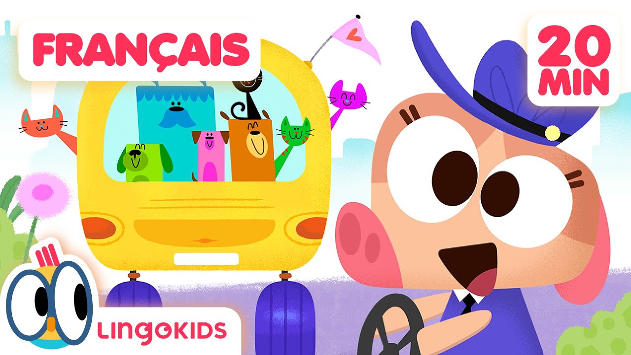 Tous en piste avec les ROUES 🚌 | Lingokids