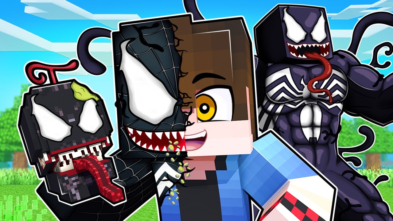 A FRUTA do VENOM no ONE PIECE MINECRAFT