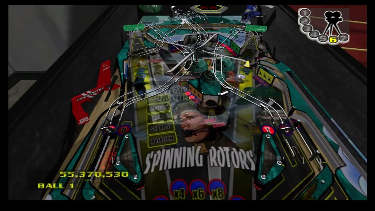Dream Pinball 3D (Wii Version) - Spin Rotors Table Longplay