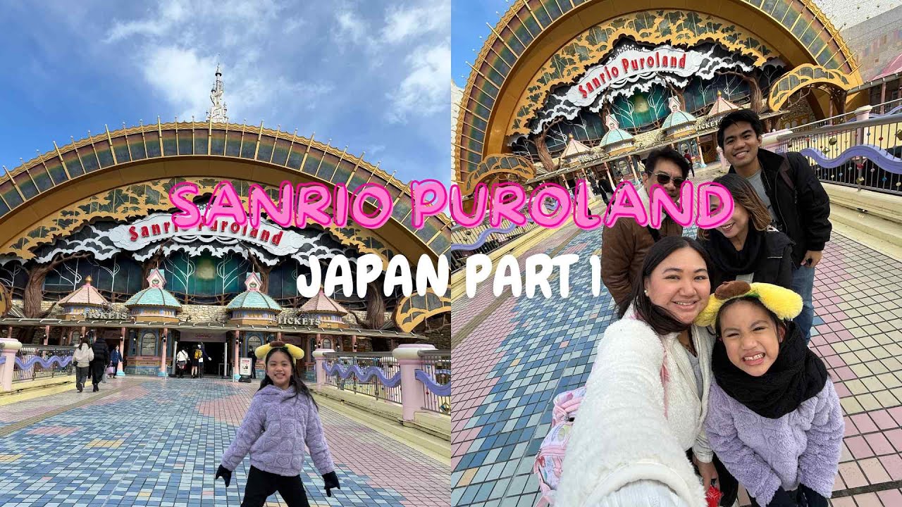 Tokyo, Japan Part 1 - Sanrio Puroland 🇯🇵🎀💖