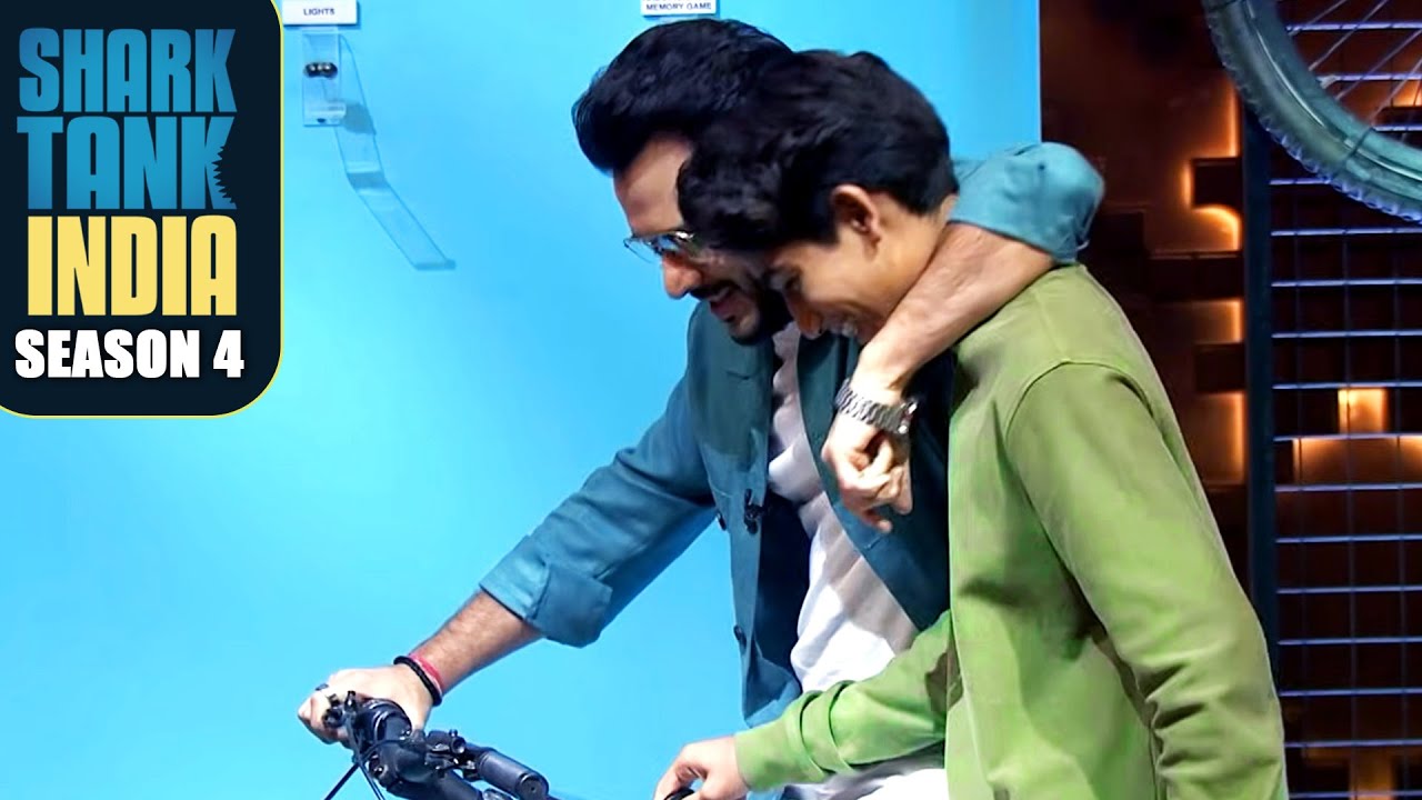 'Deni Bikes' वाला बच्चा बन गया Aman का जिगरी! | Shark Tank India S4 | Male Entrepreneurs