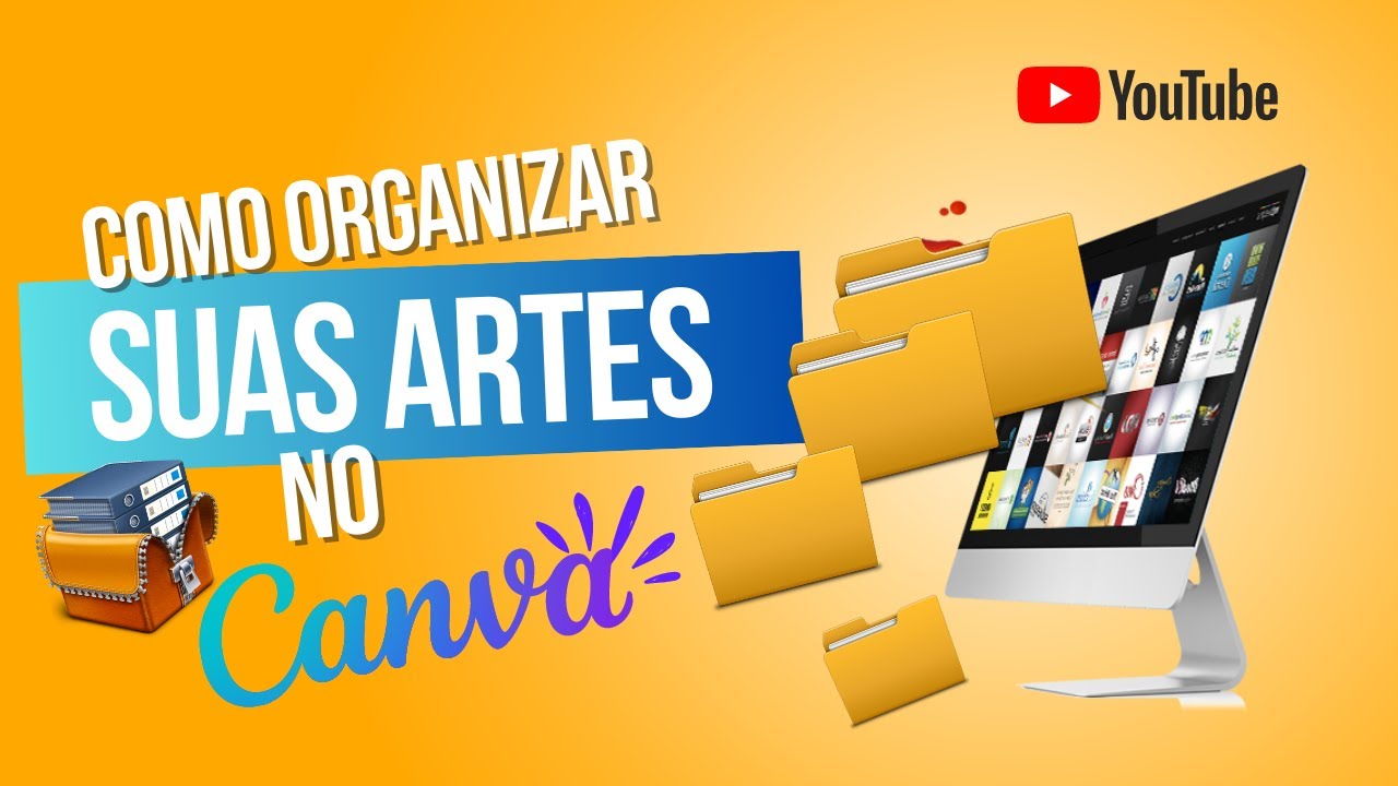 🚨 Super Dica! Como Organizar suas Artes no Canva