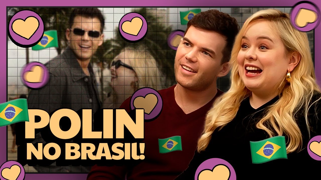 ENTREVISTA BRIDGERTON NO BRASIL! CENA DA CARRUAGEM, POLIN E MAIS - Nicola Coughlan e Luke Newton
