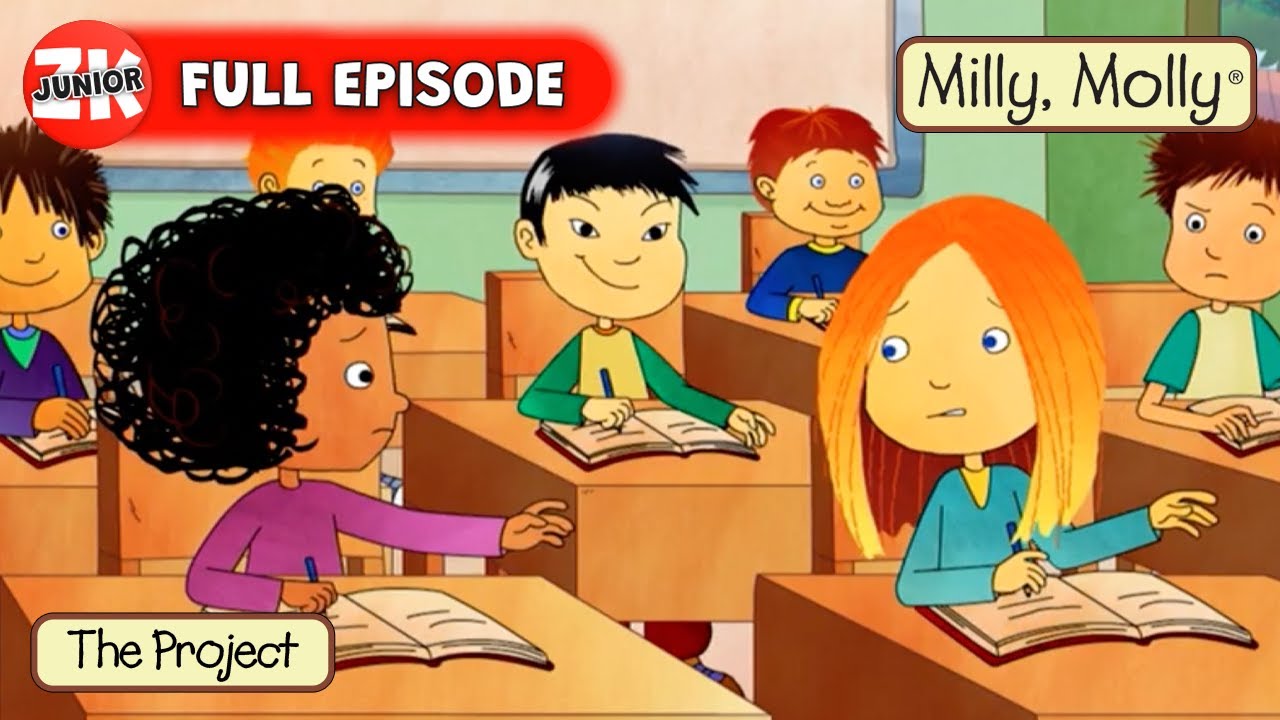 The Project 💪 | Milly, Molly Season 2, Episode 24 FULL EPISODE | ZeeKay Junior