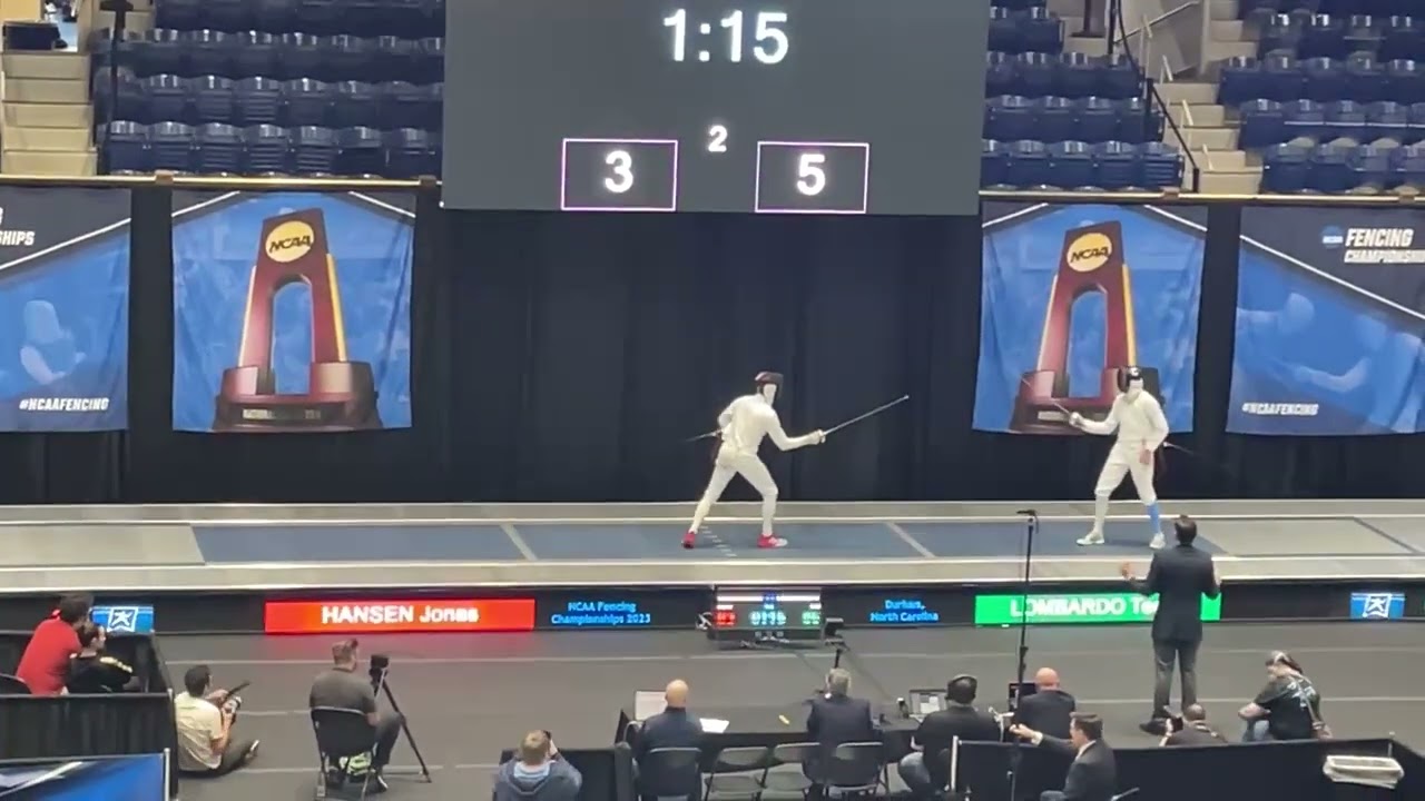Duke NCAAs 2023 ME - L4 - Jonas Hansen HARV v Teddy Lombardo COLU