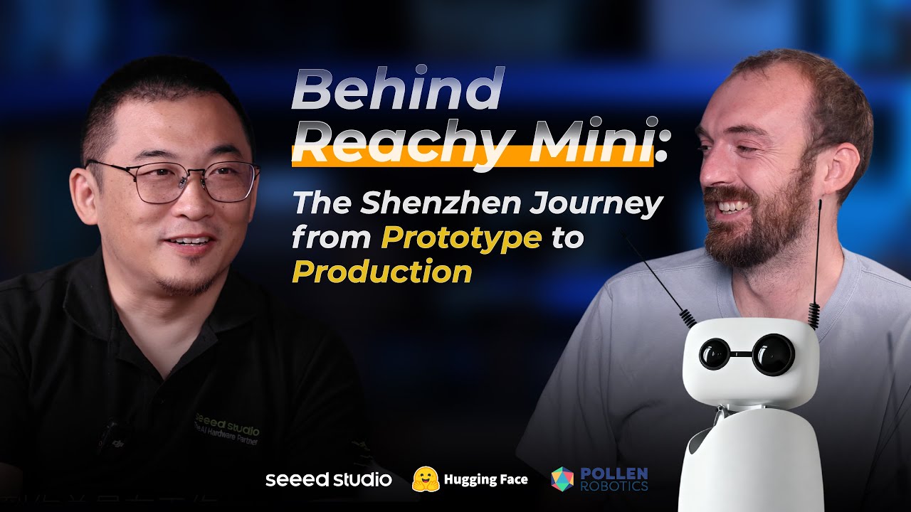 Reachy Mini: Открытое путешествие, созданное совместно с Hugging Face, Pollen Robotics и Seeed St...