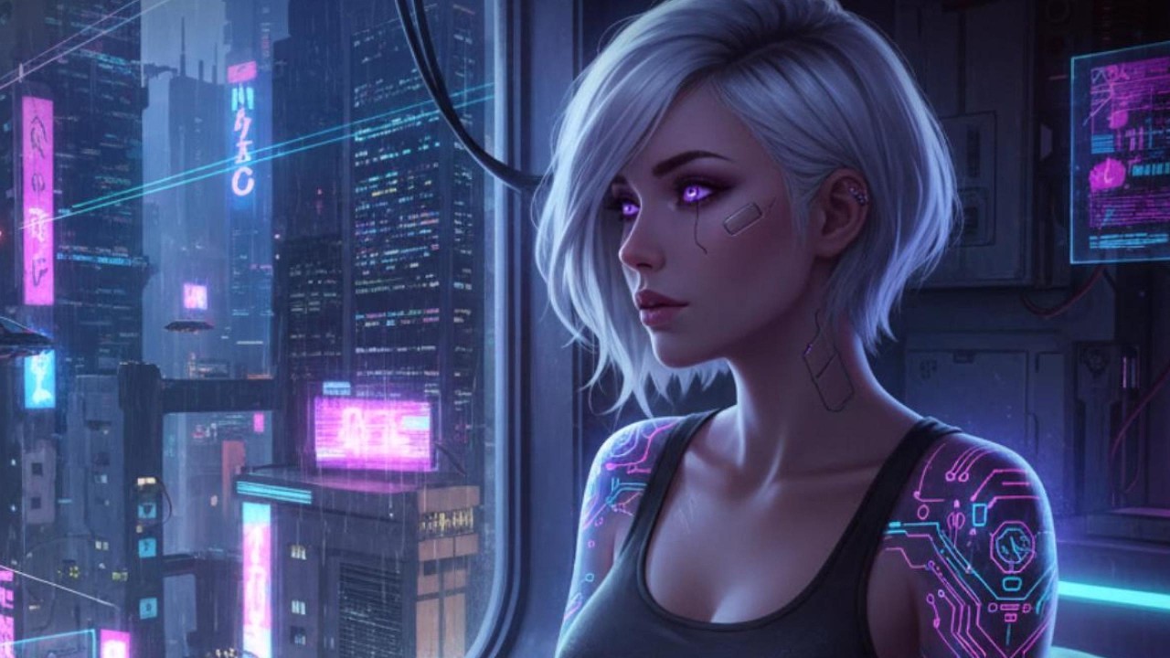 NEON SIGHTS | Sci-Fi Dark Cyberpunk Background Music | Vol.42