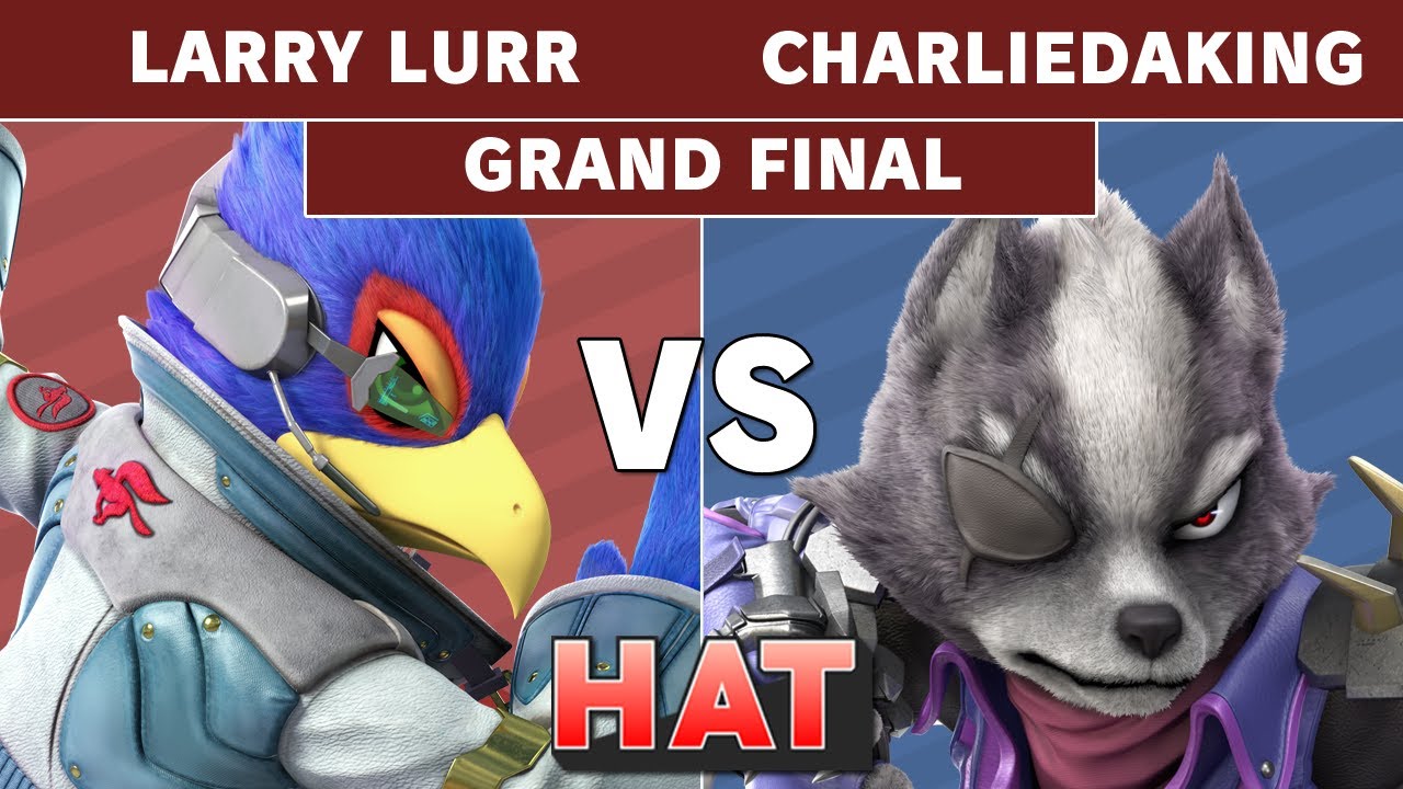 HAT 93 - T1 | Larry Lurr (Falco, Wolf) Vs. Charliedaking (Wolf) Grand Finals - Smash Ultimate