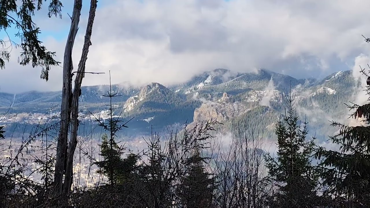 Stunning Snow Mountain Nature landscape, Rhodope Mountains, Bulgaria- a land of ancient past