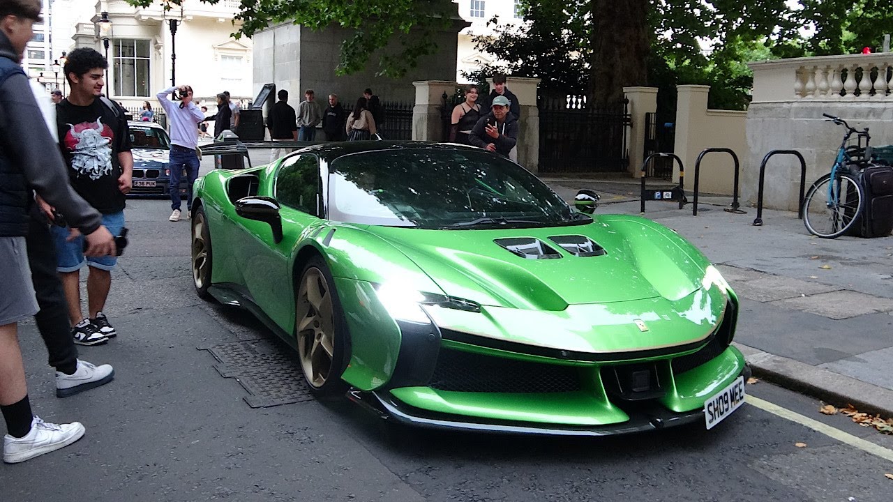 Supercars in London August 2025
