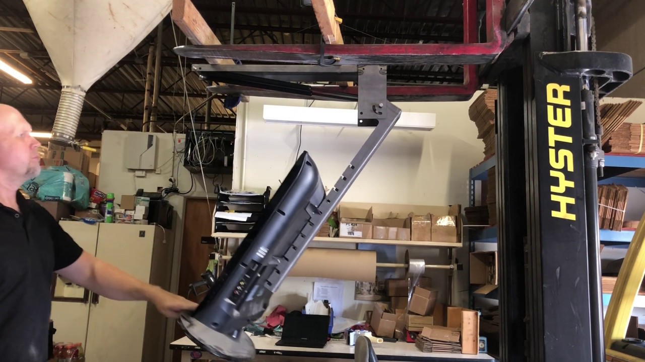 Flip Down Fold Down TV Ceiling Mount