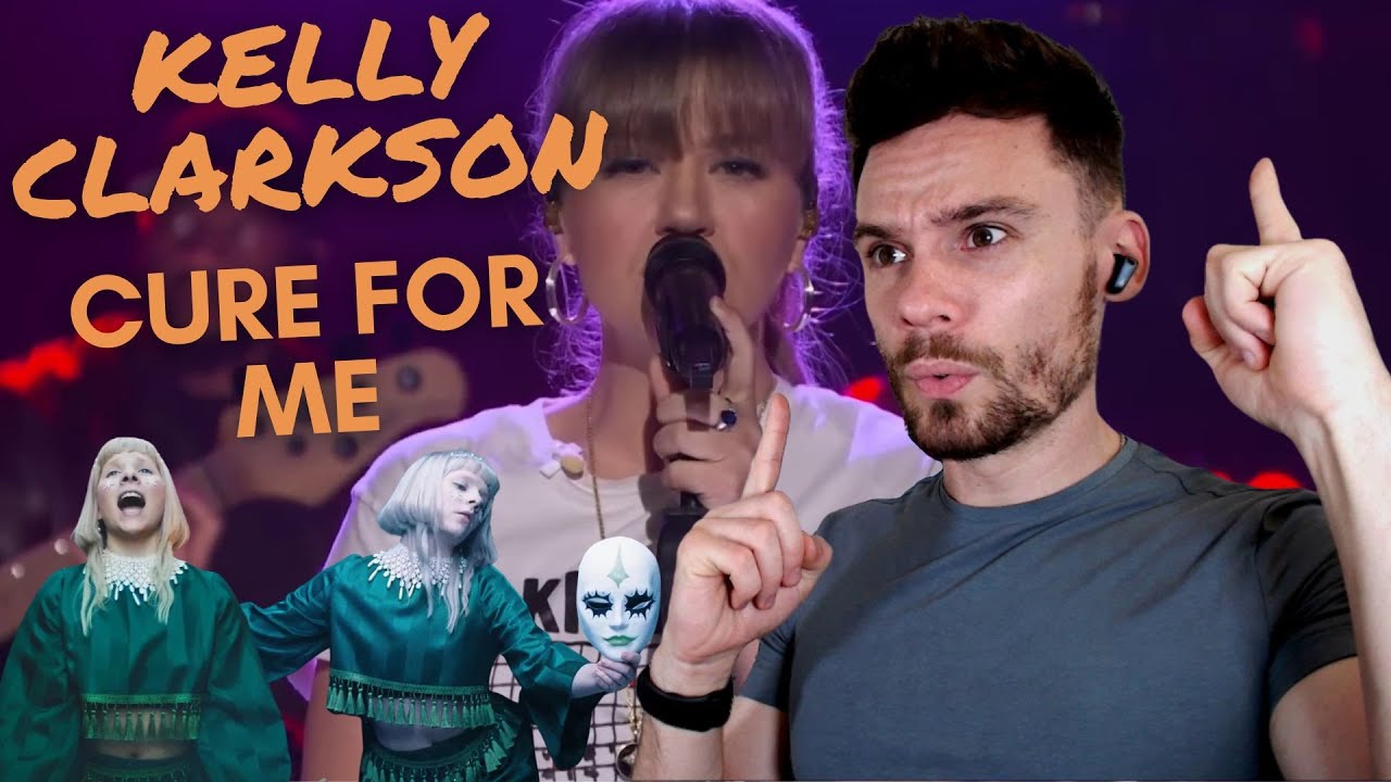 REACTING TO Kelly Clarkson - Cure for Me (Aurora Cover)
