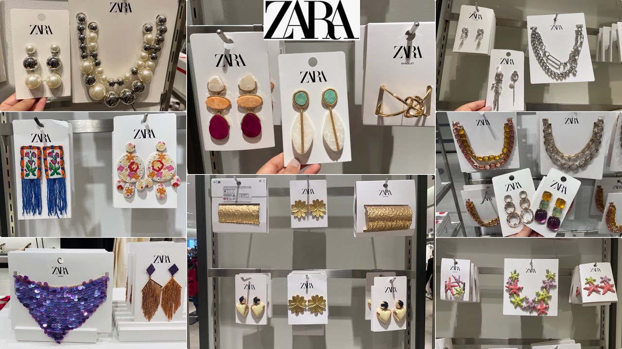 ZARA JEWELRY AND ACCESSORIES NEW COLLECTION / MAY 2023