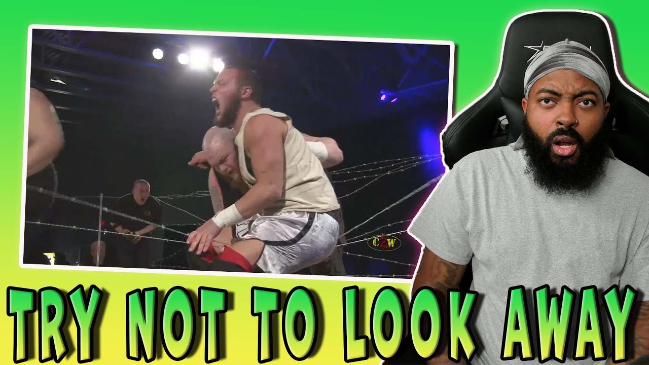 ROSS REACTS TO PRO WRESTLING (TRY NOT TO WINCE OR LOOK AWAY CHALLENGE) 9