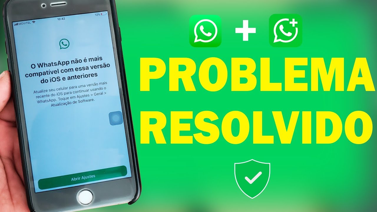 O WhatsApp Não é mais Compativel com essa Versão do iOS! Como Resolver (iPhone 5, 6 e 6 Plus)