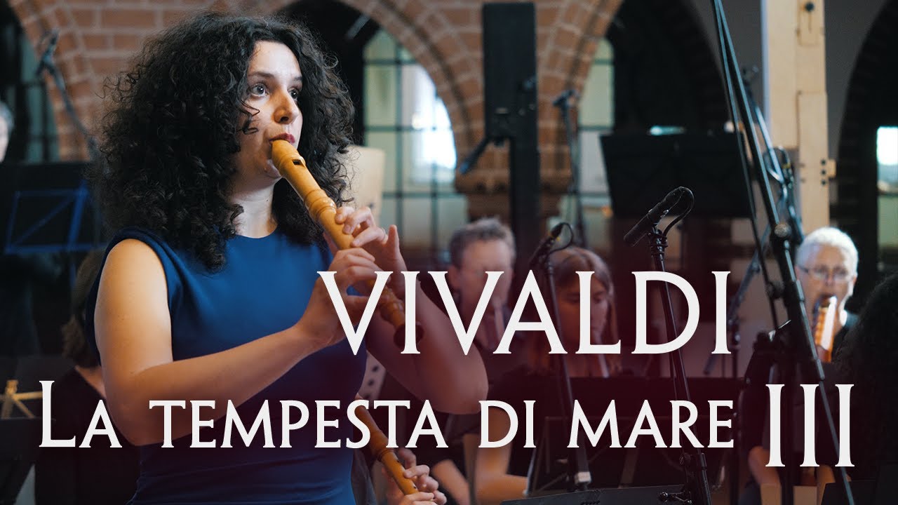 Vivaldi - La Tempesta di mare RV 433 III. Presto // Berliner Blockflöten Orchester