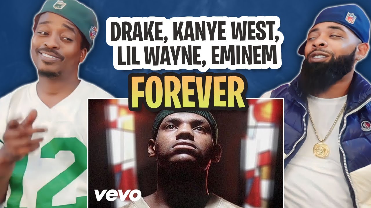 TRE-TV REACTS TO -  Drake, Kanye West, Lil Wayne, Eminem - Forever (Explicit Version) ( Video)