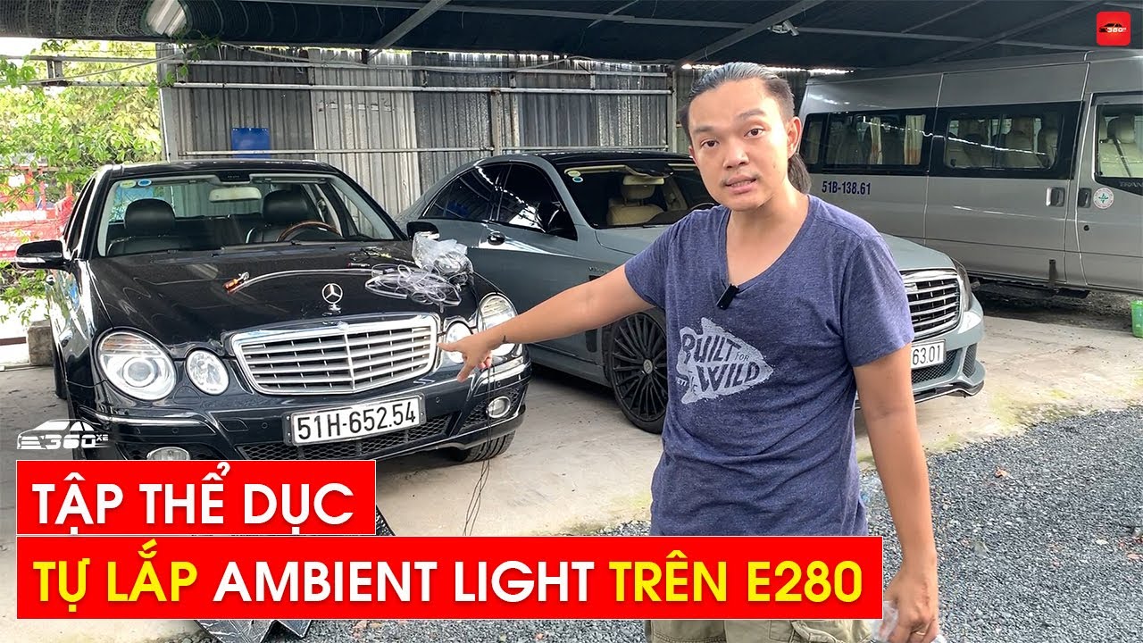 Tập Thể Dục #15 | Hướng Dẫn Tự Lắp Đặt Đèn Led Ambient Light Cho Xe Hơi | 360XeVN
