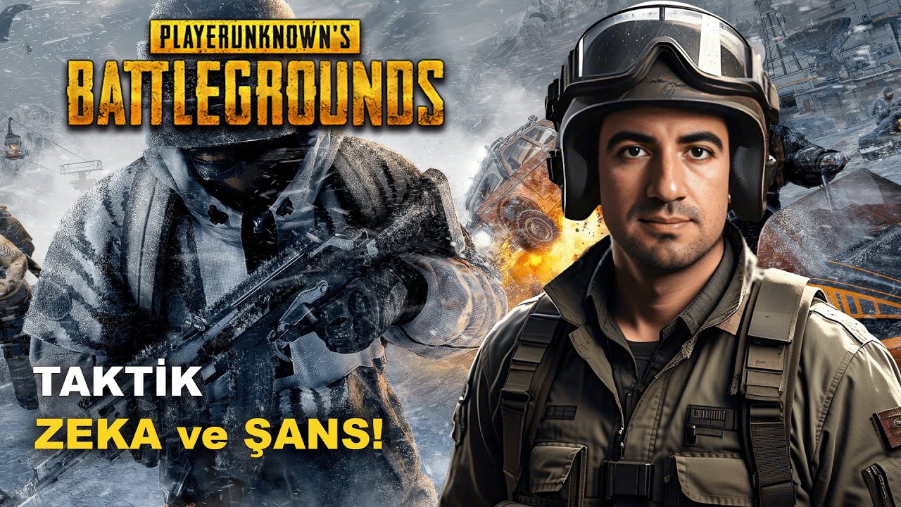 TAKTİK, ZEKA ve ŞANS | PUBG: Battlegrounds