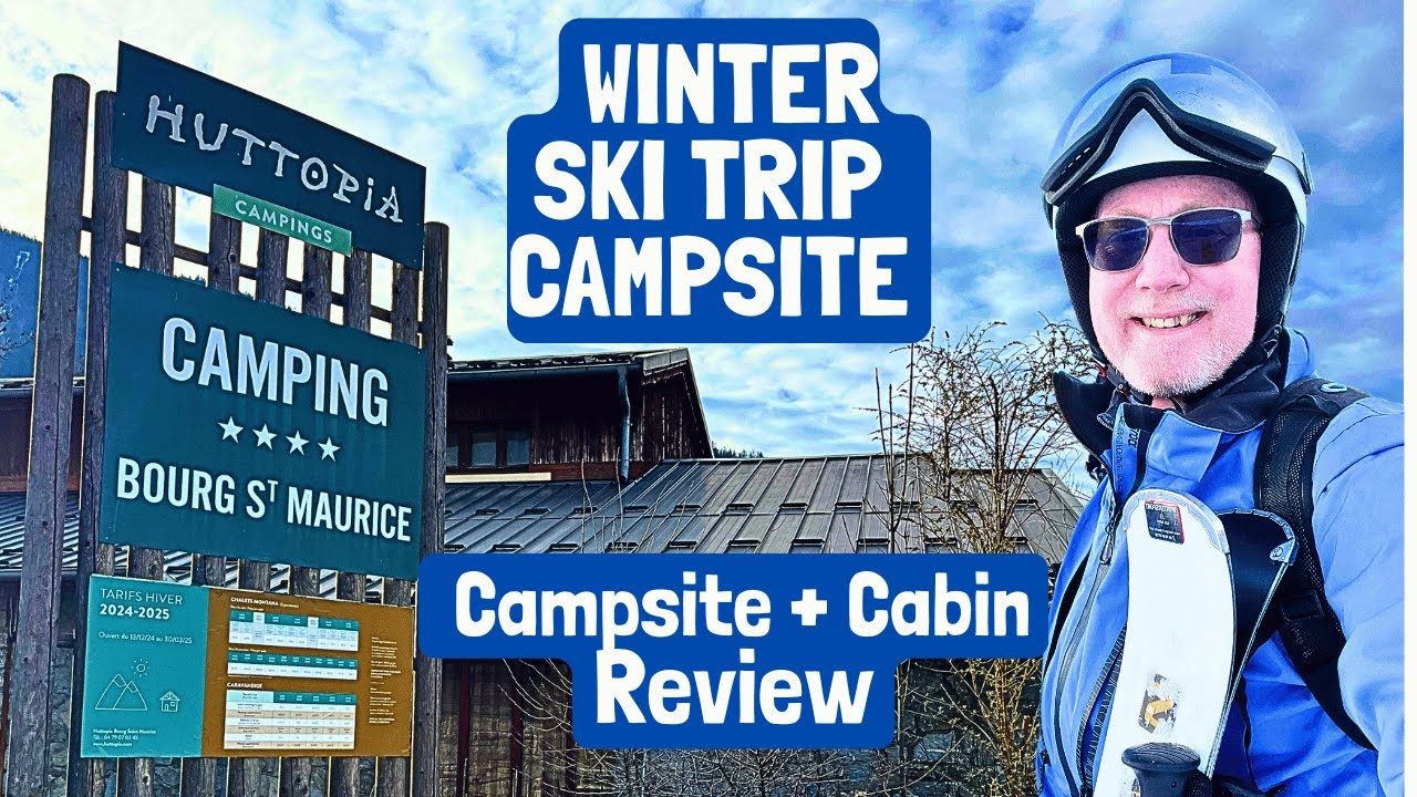 EXPLORE Huttopia Bourg St Maurice: Family-Friendly Campsite, Cozy Cabins for Ski at Les Arcs