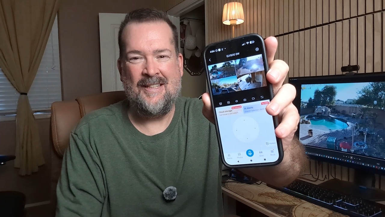 ELYSOO Security Cameras Unboxing Full Setup Walk-Through
