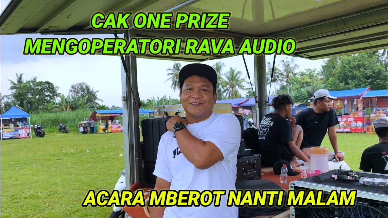 Cak one mengoperatori rava audio, acara mberot full bintang tamu di wonokoyo 