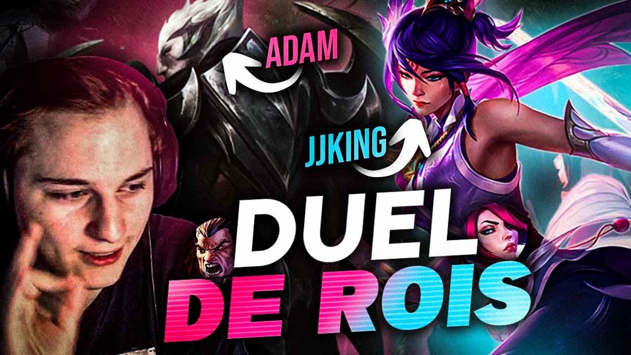 JJking vs Adam, la DINGUERIE! - Pandore Reacts JJking Fiora VS Adam Darius in KR Server!
