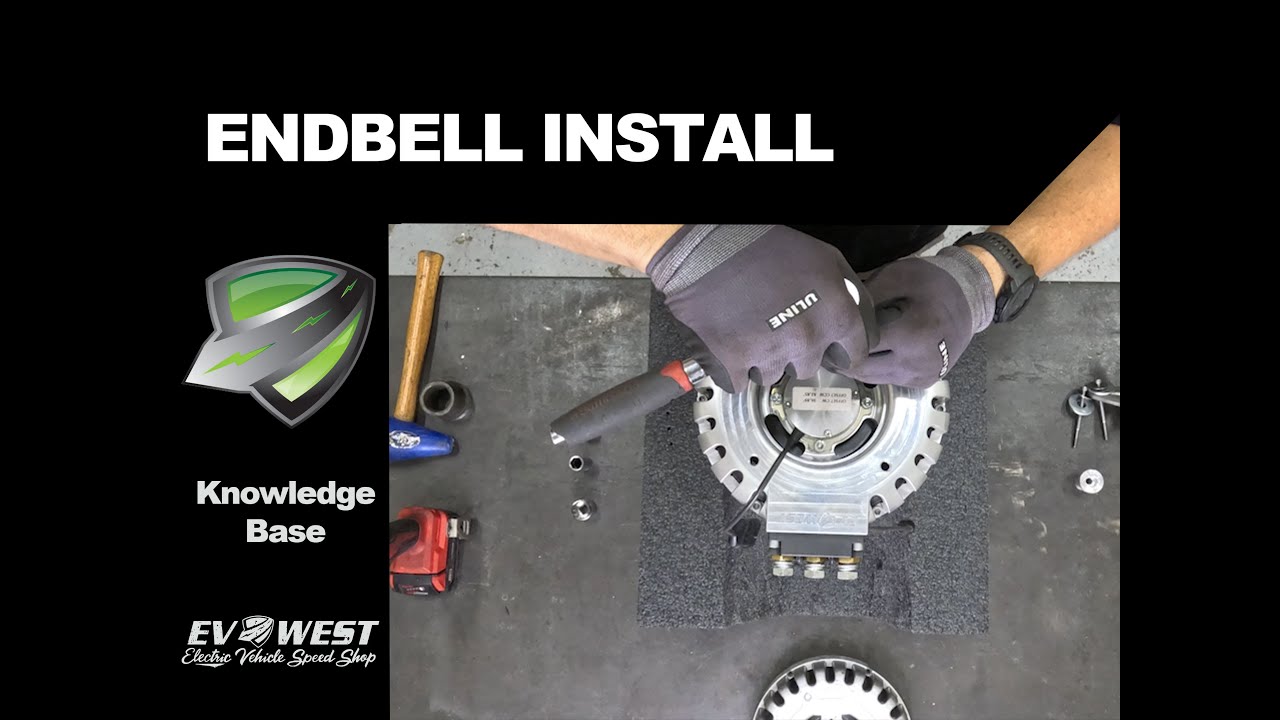EV West Billet Aluminum Endbell Hyper9 Installation - Remove and Replace Factory Endbell