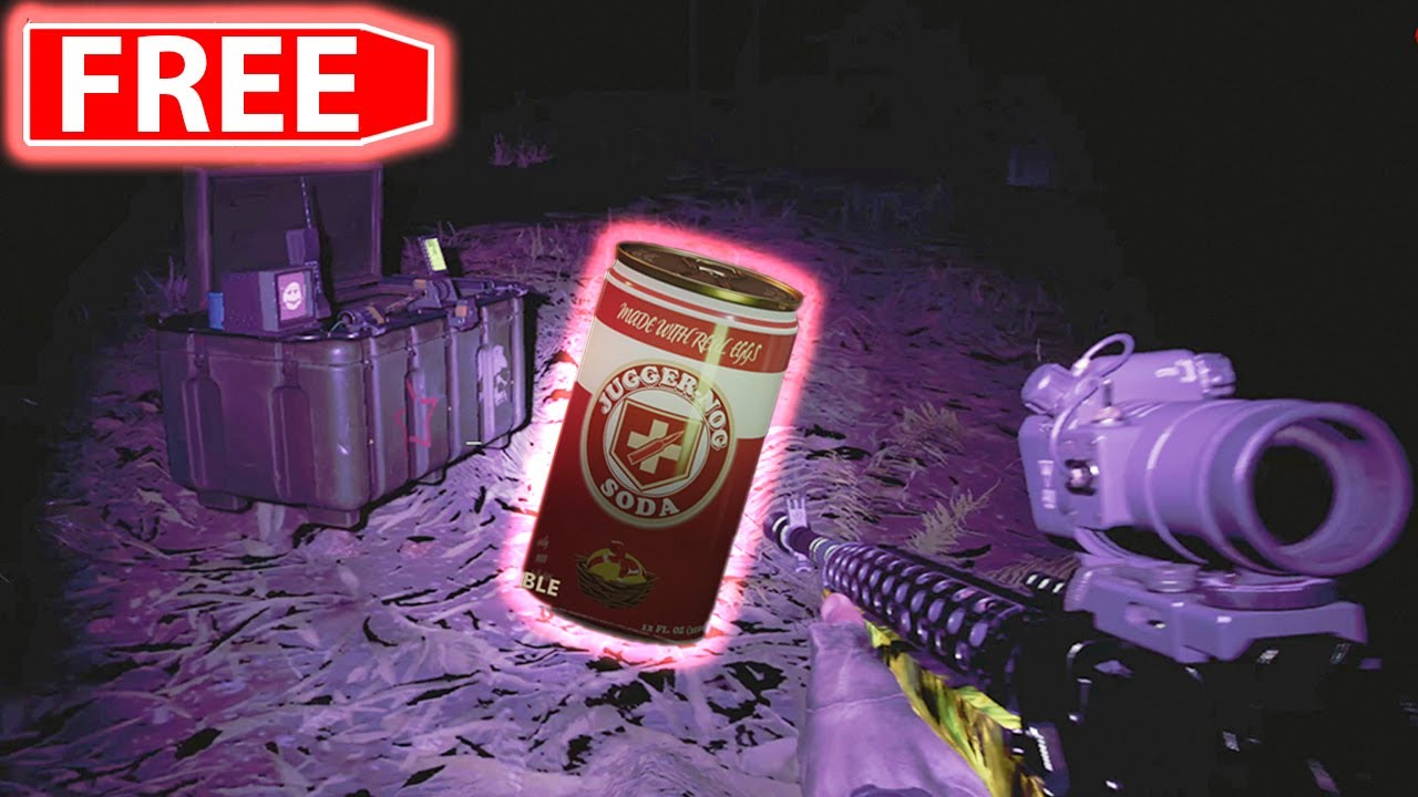 Cold War Zombies EASTER EGG - How To Get FREE Jugernog PERK on Firebase Z