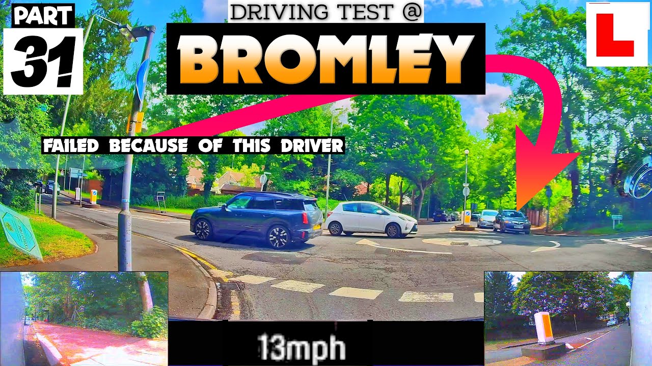 DRIVING TEST @ #BROMLEY ||EP31 - 2025JUNE6 11:11AM #DRIVINGTESTVIDEO #OJKENNY #drivingexam