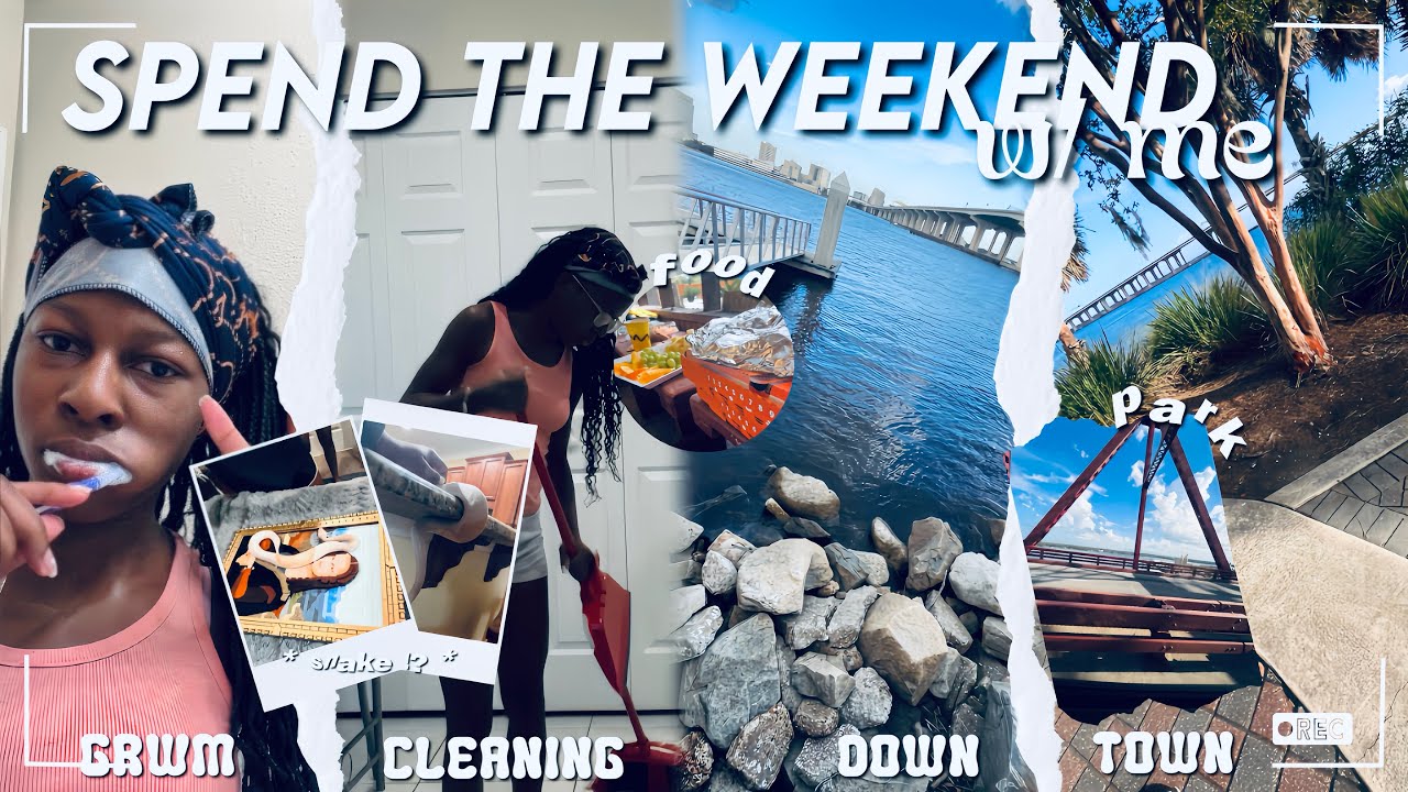 SUMMER DIARIES | ep.002 : Spend the WEEKEND WITH ME !🫶🏽 *GRWM, CLEANING, DOWNTOWN* | Janae’s Journal