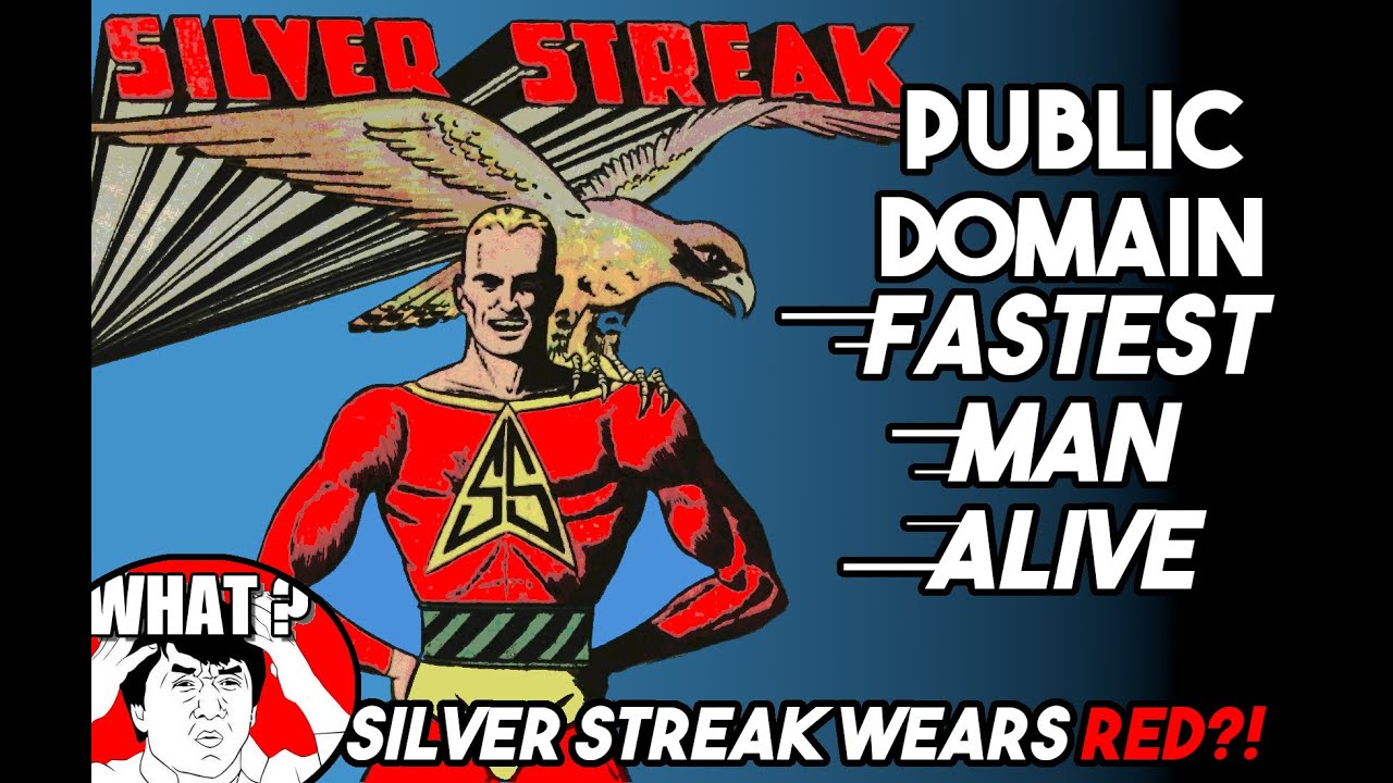 Public Domain Superhero: SILVER STREAK Redesign