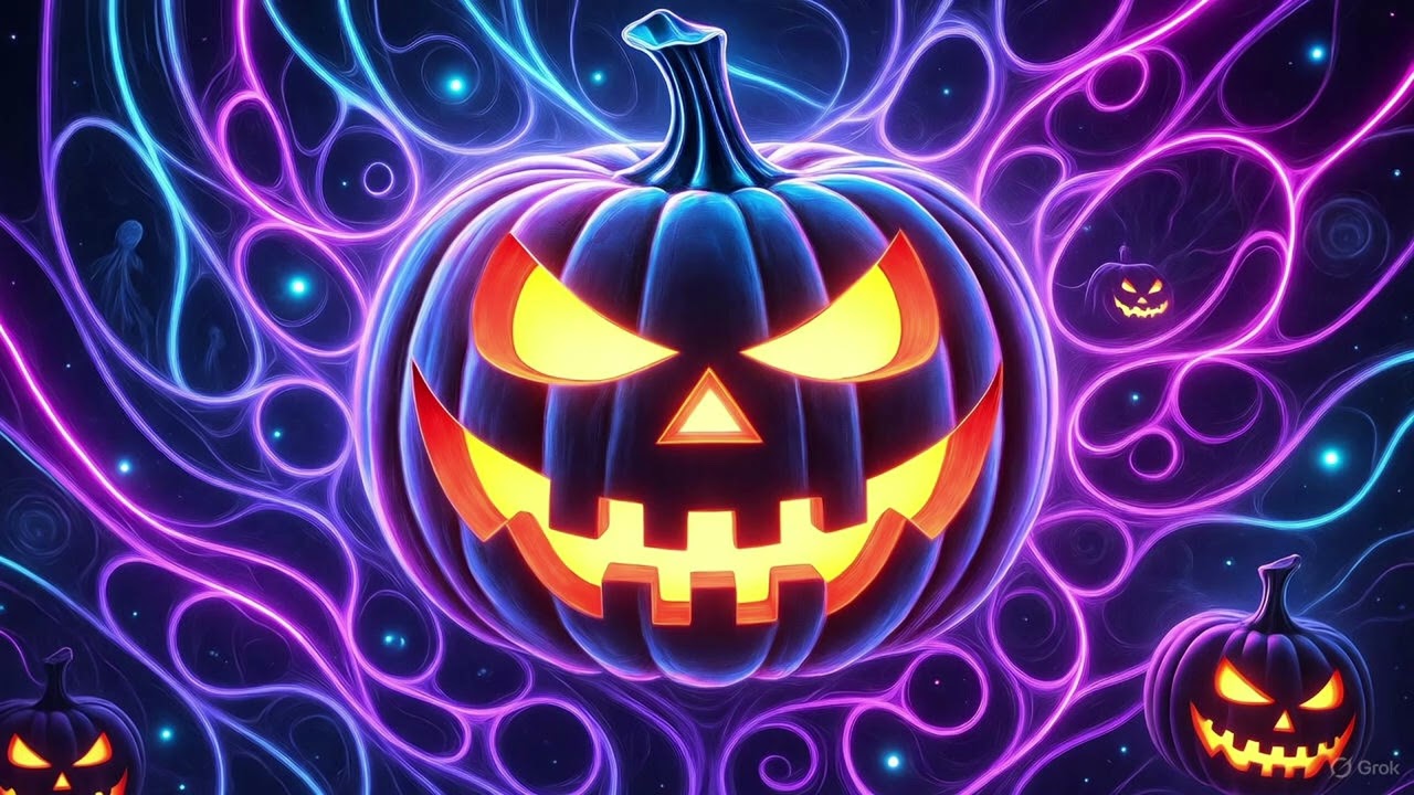 13 - Neon Haunt: Cyberpunk Halloween Synthwave | Spooky Beats for Gaming & Parties
