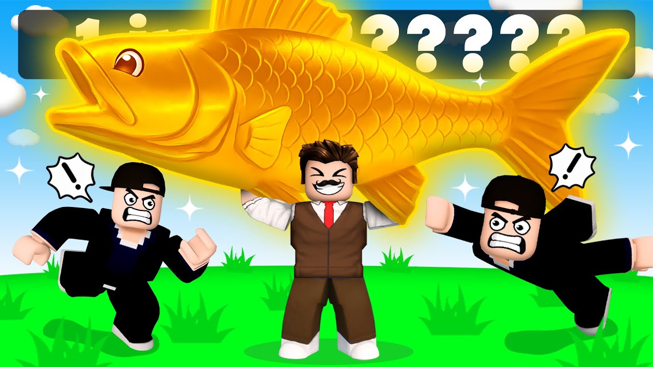 I Stole The RAREST Fish In Roblox