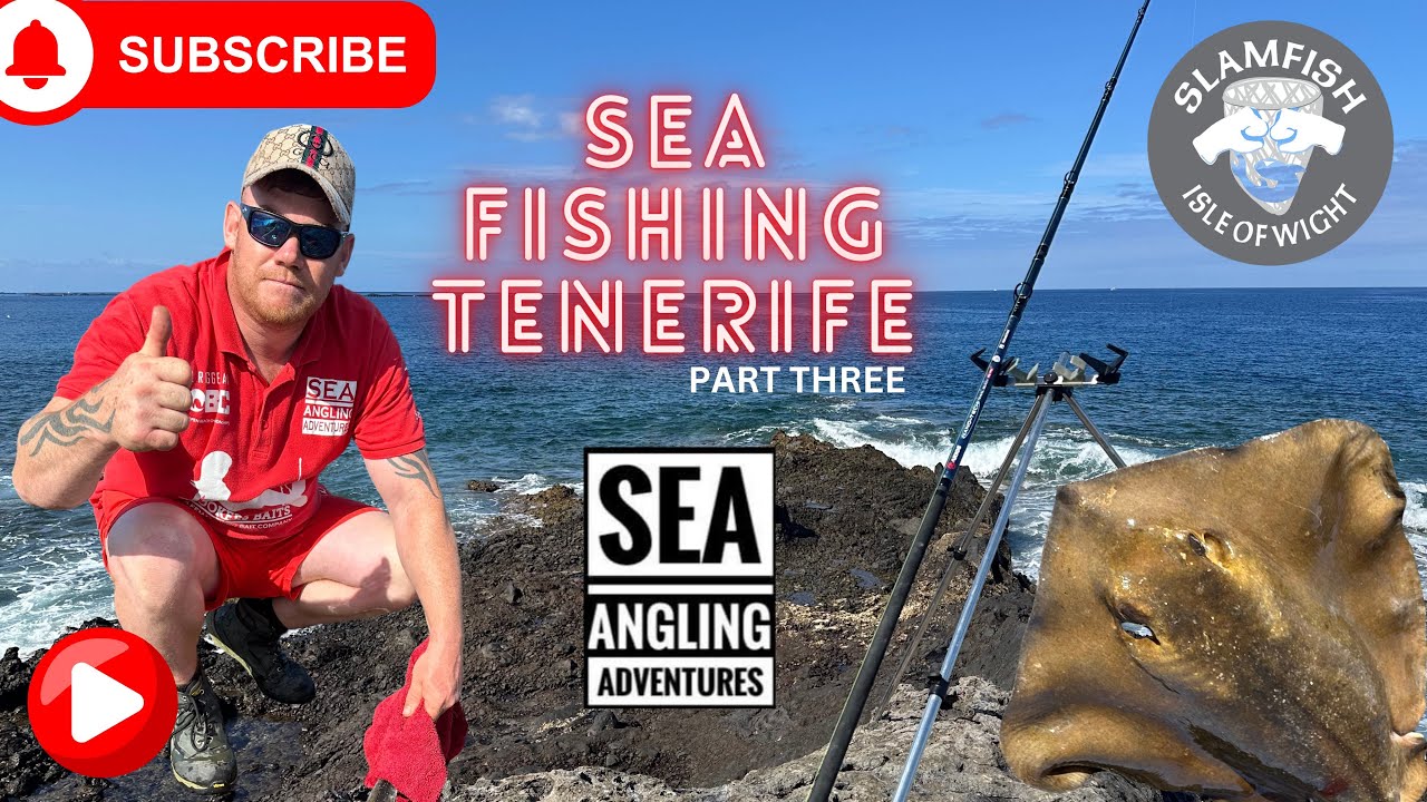 Fish Hunting in Tenerife Part 3 - Casting - Sea Angling Adventures - Sting Ray Hunt