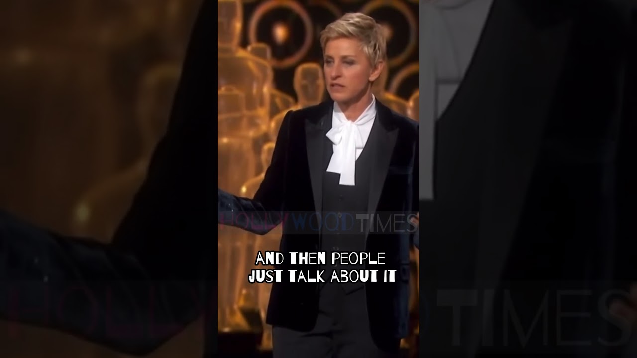 Ellen Killed Jennifer Lawrence at the Oscar&rsquo;s !!! #shorts #ellendegeneres #jenniferlawrence #oscars