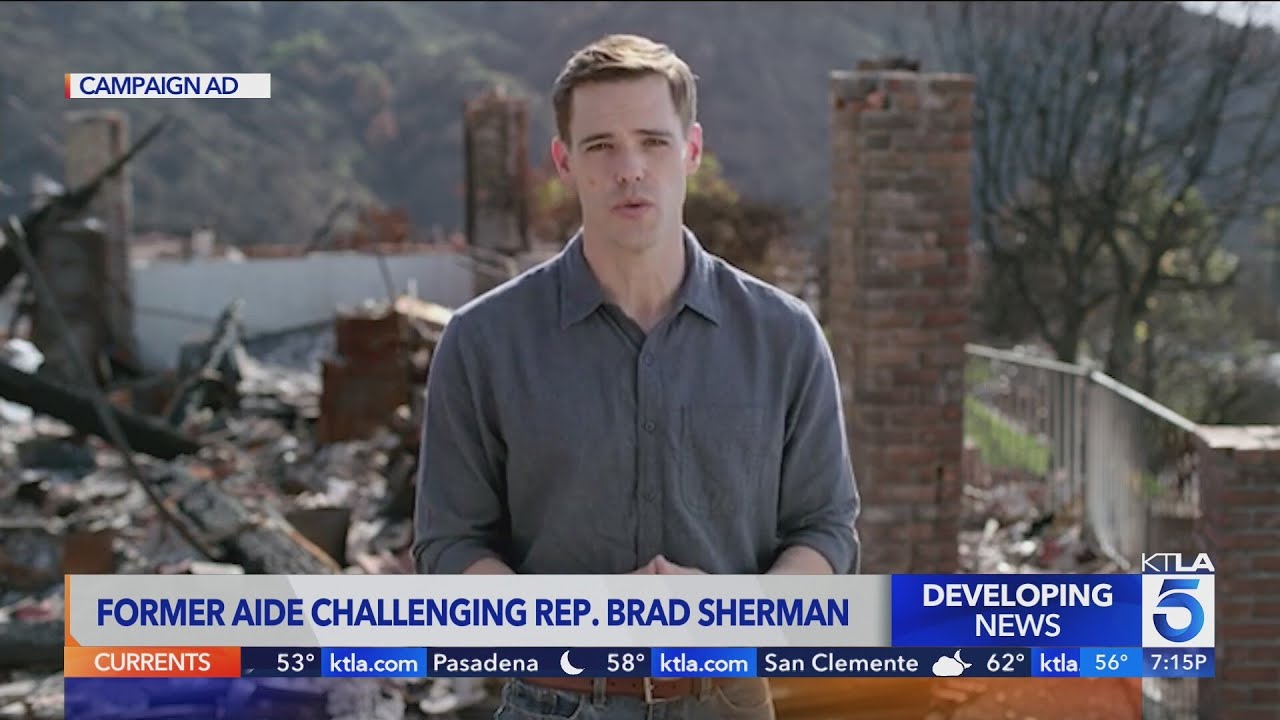 Jake Rakov launches primary challenge against former boss, Rep. Brad Sherman