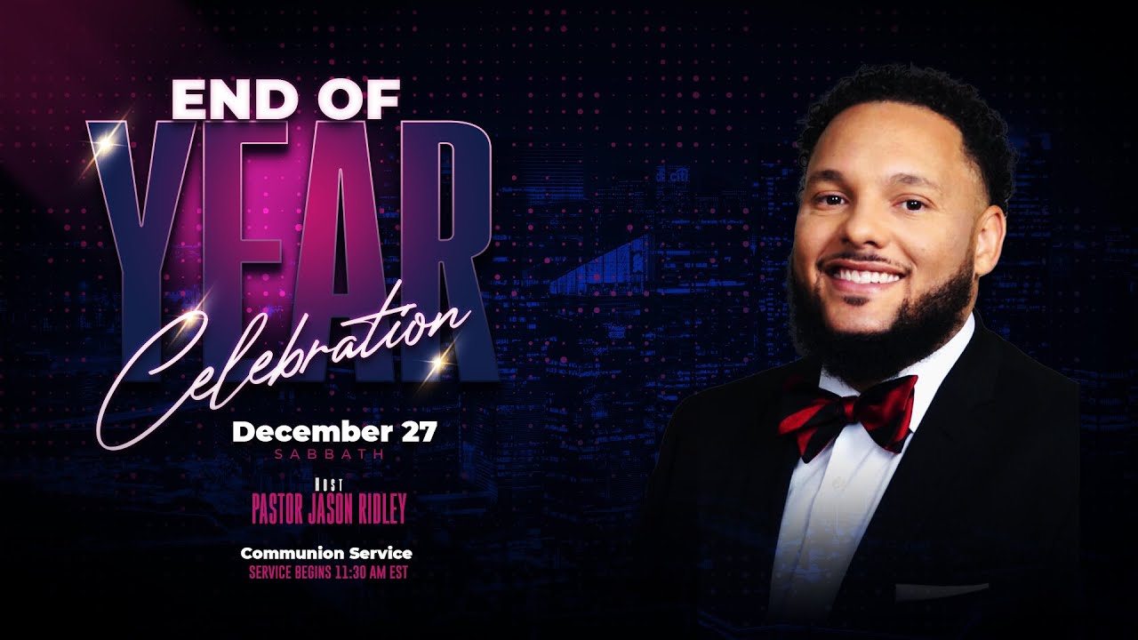 Community Worship Center | End Of Year Celebration | Pastor Jason Ridley | December 27, 2025